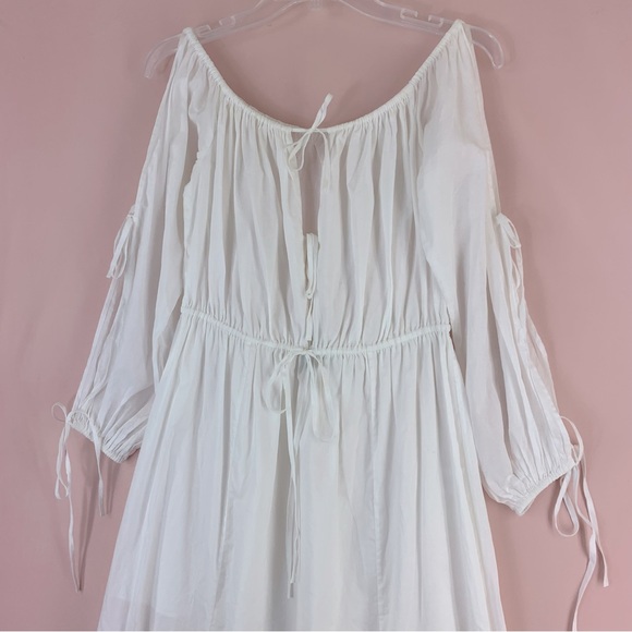 MAJORELLE Santa Clara Maxi Dress in Ivory Size S - Picture 3 of 6